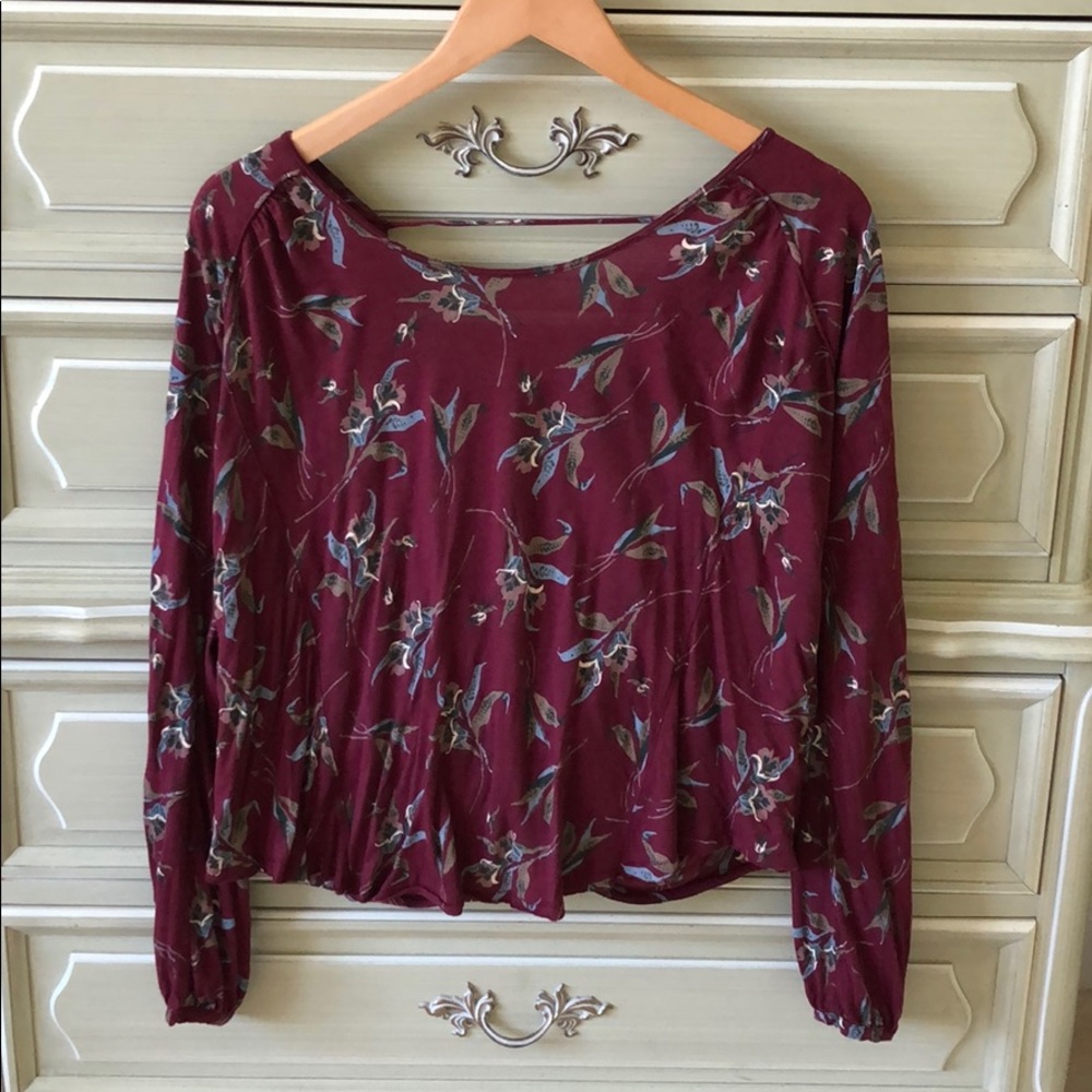 Free people low back top
